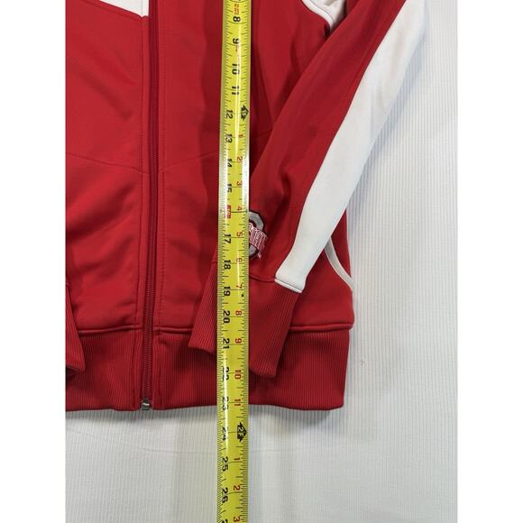Columbia Ohio State Buckeyes Jacket Women’s L Red Full-Zip Long Sleeve - Picture 6 of 10